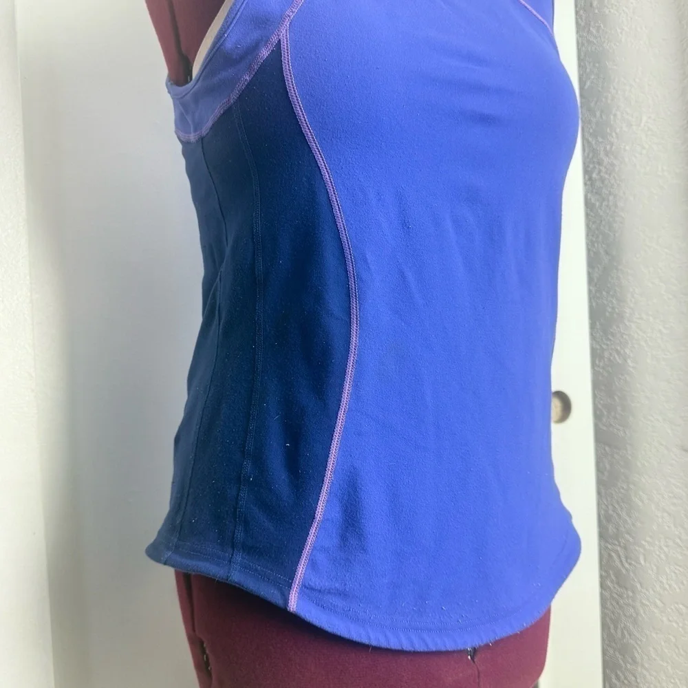 Lululemon Women's Blue Sleeveless Top